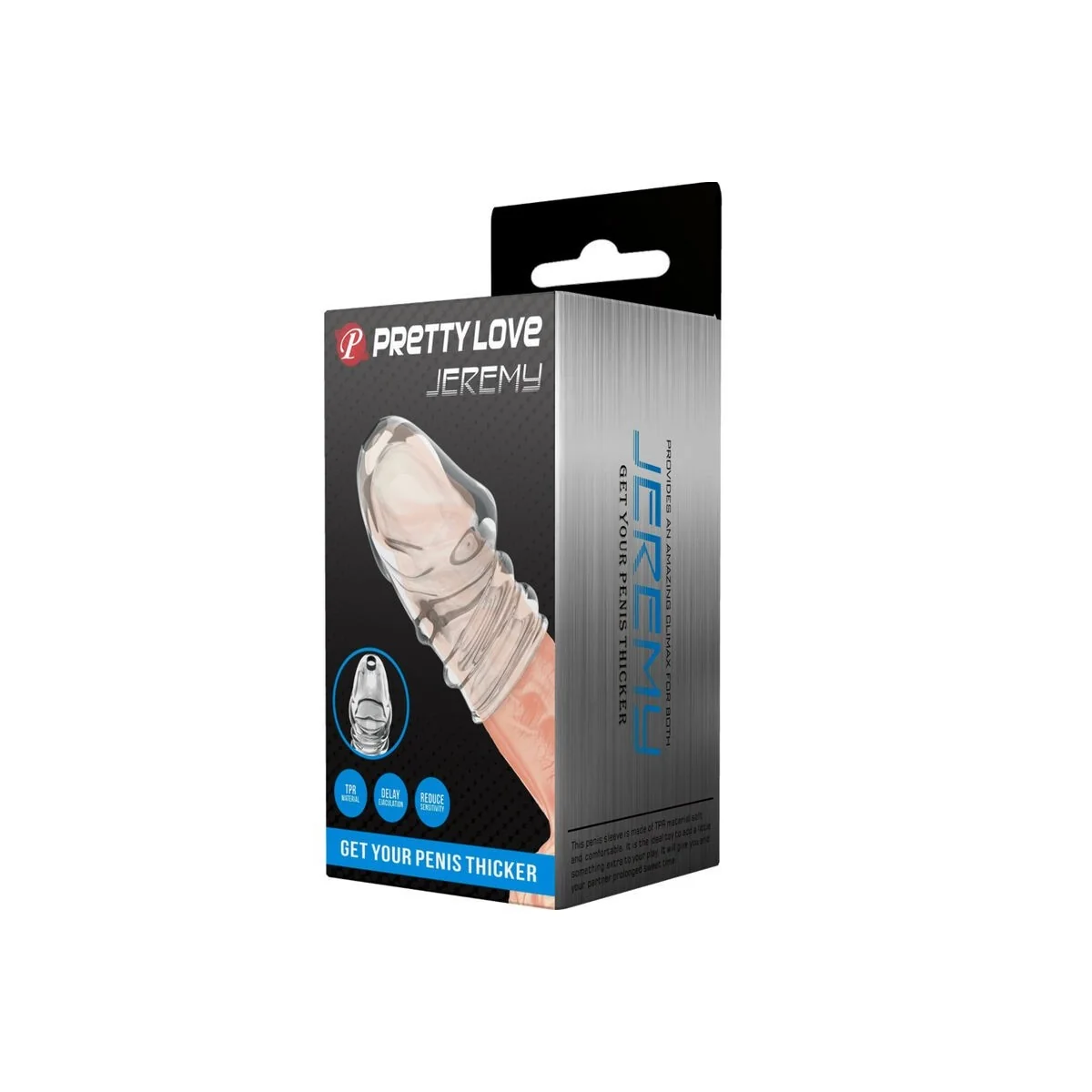 Jeremy Transparenter Penisverdicker von Pretty Love Male kaufen | Fesselliebe