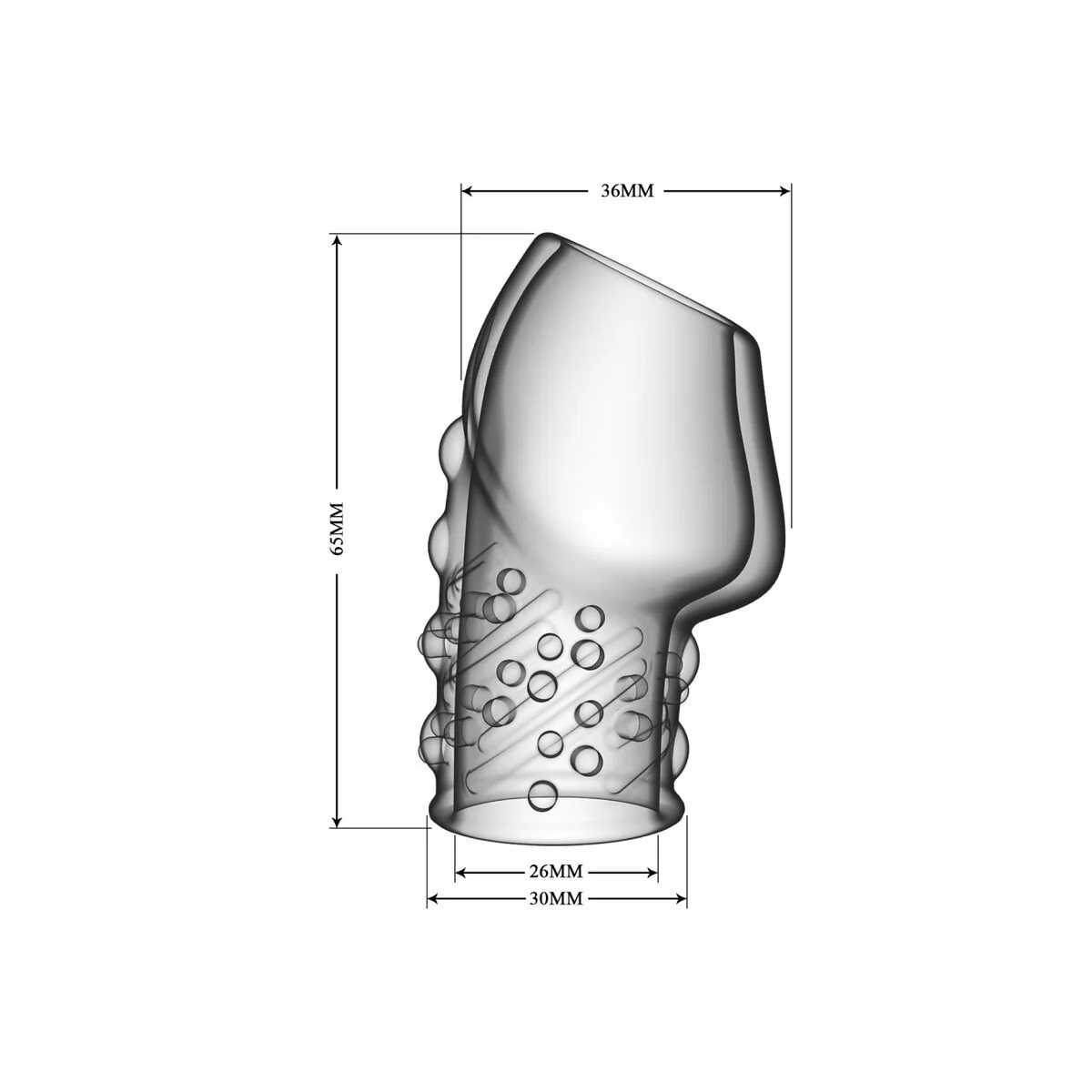 Matias Transparenter Penisverdicker von Pretty Love Male kaufen | Fesselliebe