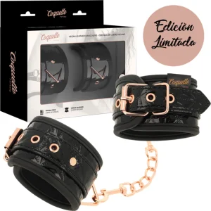 Handschellen der Black Edition mit Neoprenfutter von Coquette Fantasy kaufen | Fesselliebe