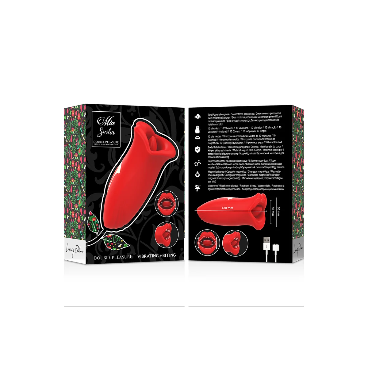 Sicilia Doppeltes Vergnügen Vibrieren + Beissen von Mia kaufen | Fesselliebe
