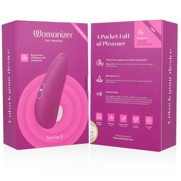 Starlet 3 Klitoralstimulator Violett von Womanizer kaufen | Fesselliebe