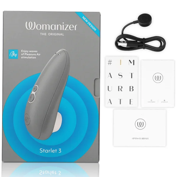 Starlet 3 Klitoralstimulator Grau von Womanizer kaufen | Fesselliebe