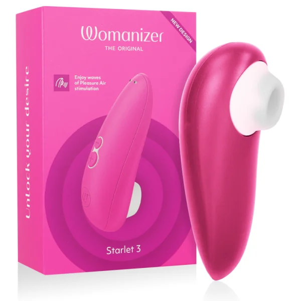 Starlet 3 Klitoralstimulator Rosa von Womanizer kaufen | Fesselliebe