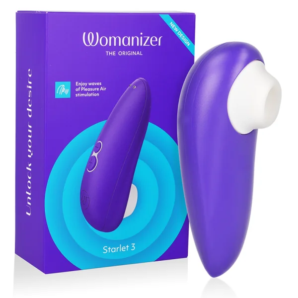Starlet 3 Klitorasstimulator Indigo von Womanizer kaufen | Fesselliebe
