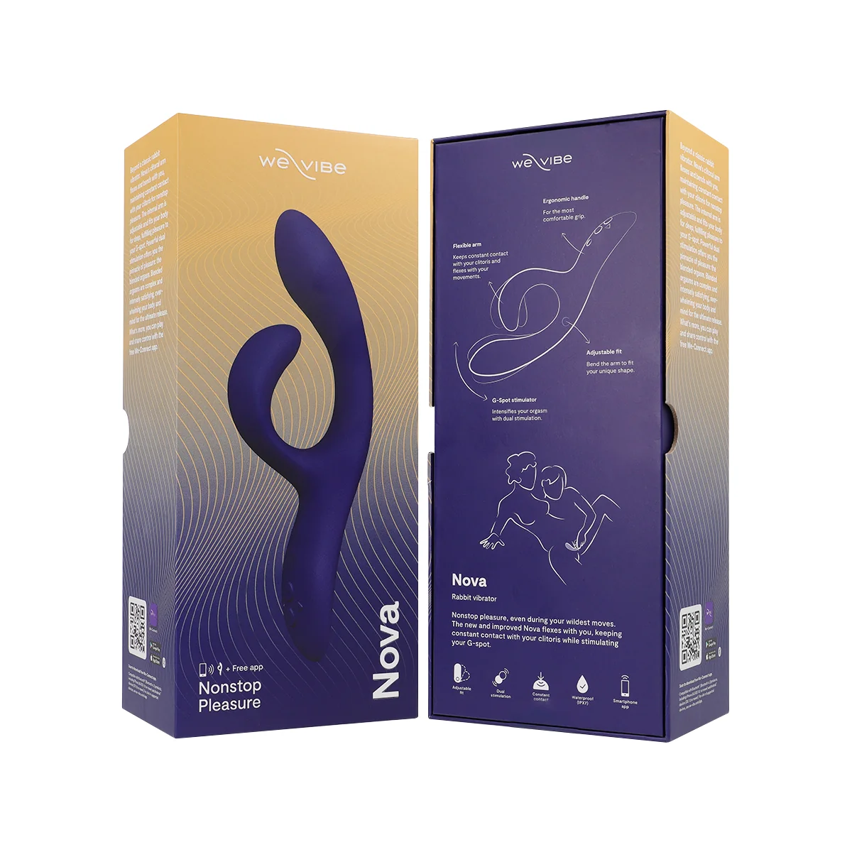 NOVA 3 RABBIT VIBRATOR MITTERNACHTBLAU VON WE-VIBE