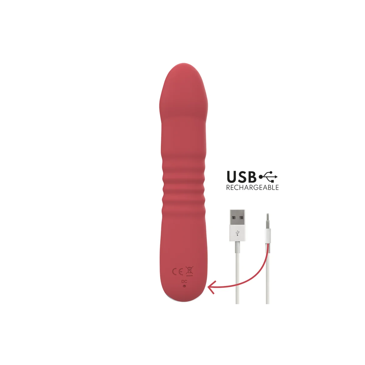 Juni Up & Down 10 Rote Vibrationen von Intense Fun kaufen | Fesselliebe