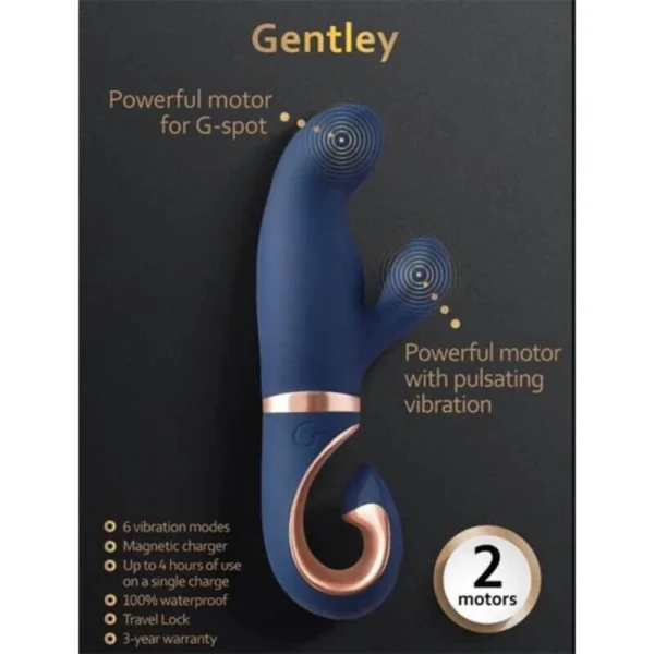 Sanfter G-Spot-Vibe Karibisches Blau von G-Vibe kaufen | Fesselliebe
