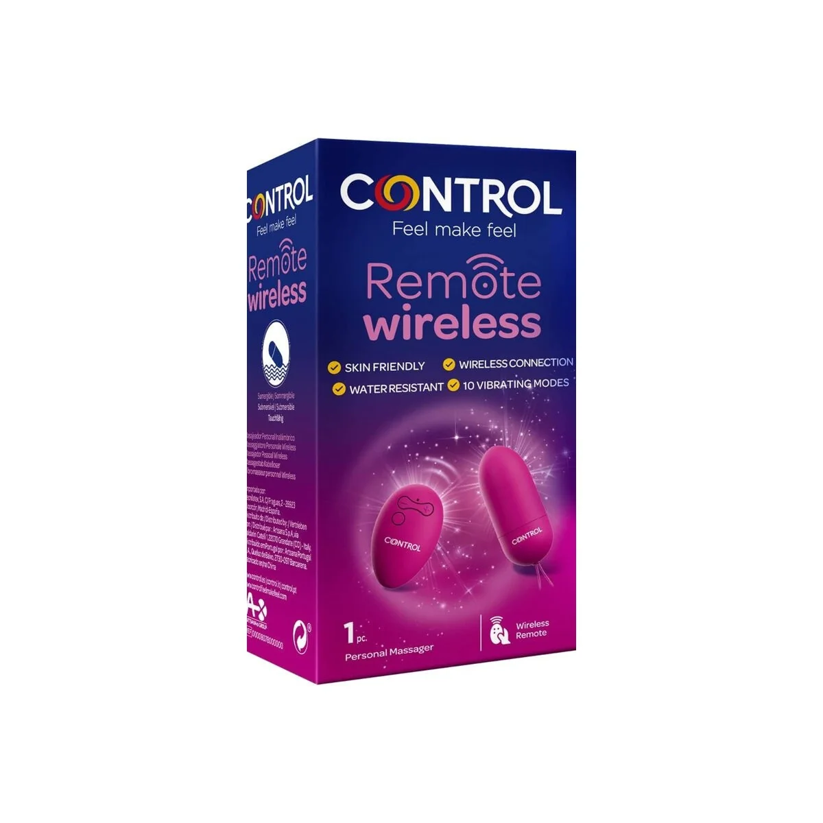 Persönliches Massager mit Drahtloser mit Fernbedienung von Control Toys kaufen | Fesselliebe