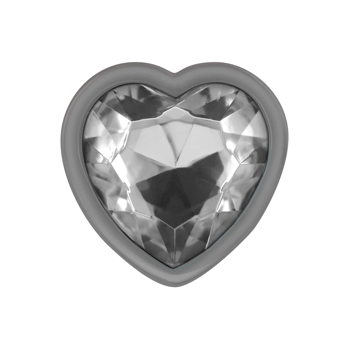 White Heart Aluminium Metall Anal Plug Größe S von Intense Anal Toys kaufen | Fesselliebe