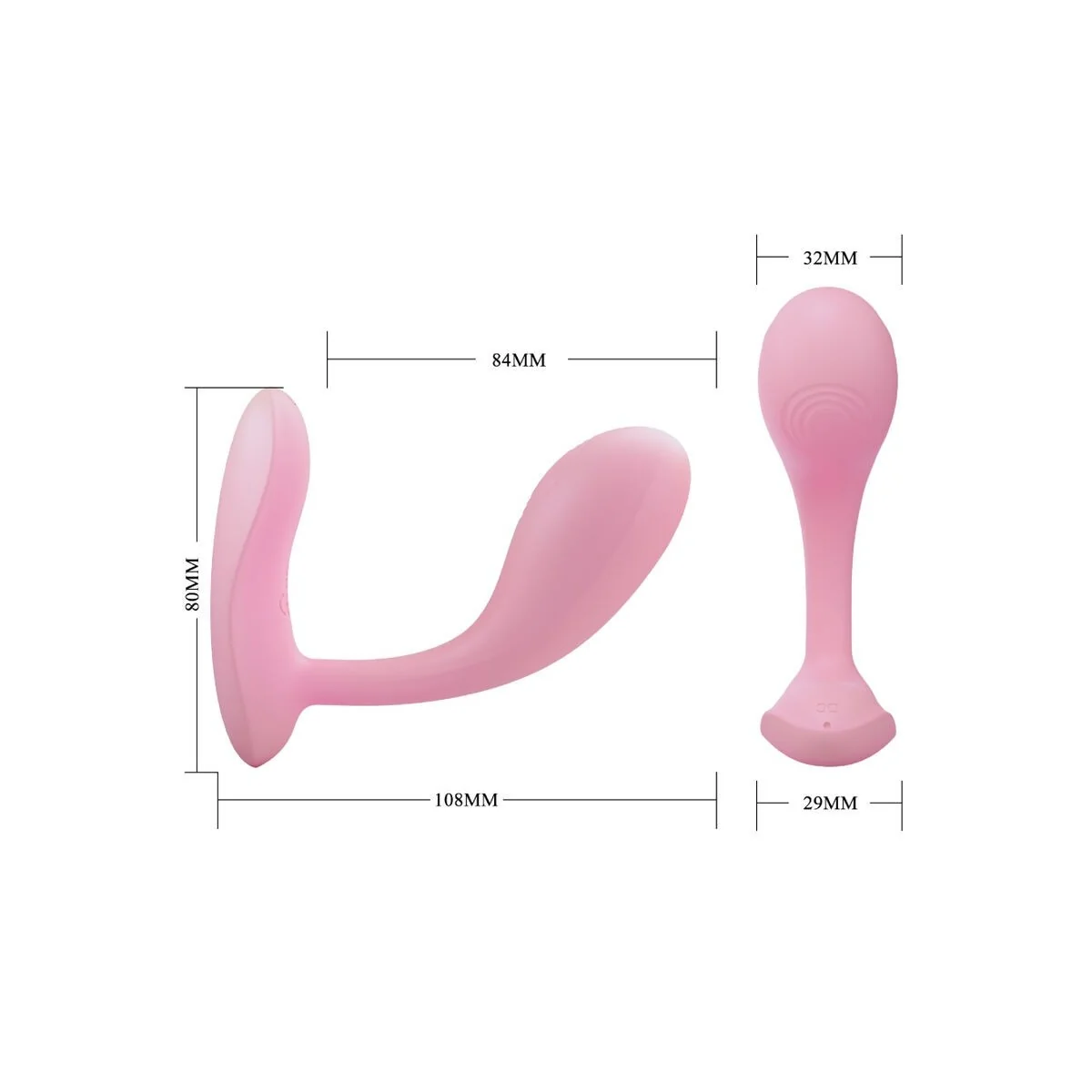 Baird G-Spot 12 Vibrationen wiederaufladbare Rosa App von Pretty Love Flirtation kaufen | Fesselliebe