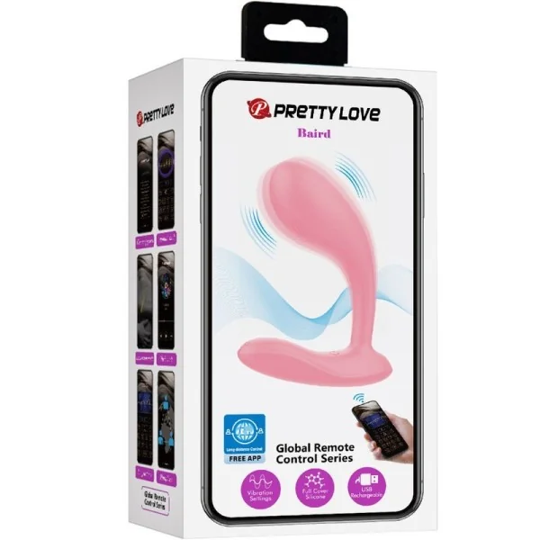 Baird G-Spot 12 Vibrationen wiederaufladbare Rosa App von Pretty Love Flirtation kaufen | Fesselliebe