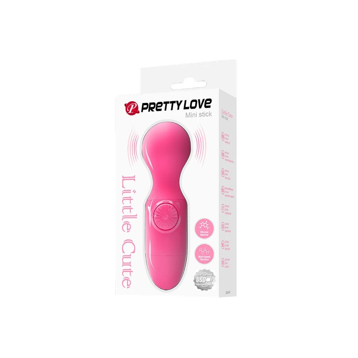Magenta Mini Persönliches Massager von Pretty Love kaufen | Fesselliebe