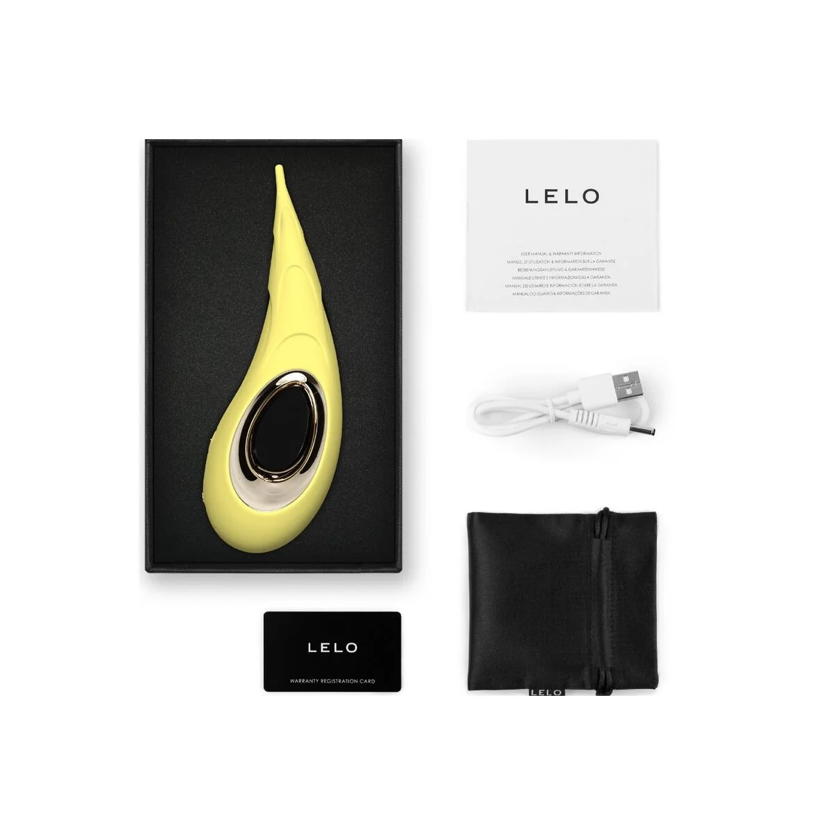 Dot Cruise Gelber Klitoris-Stimulator von Lelo kaufen | Fesselliebe