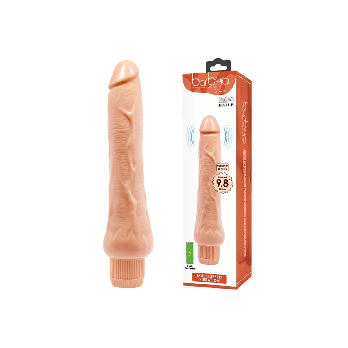 Barbara realistischer Vibrator 25 cm von Baile Vibrators kaufen | Fesselliebe