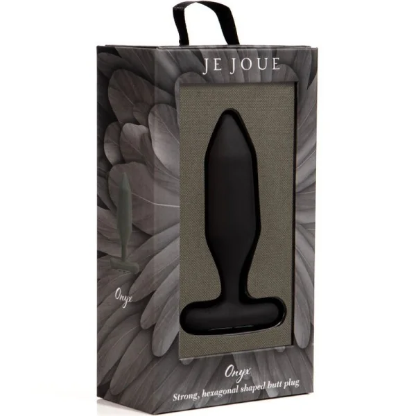 Onyx Anal Plug Vibrator Schwarz von Je Joue kaufen | Fesselliebe