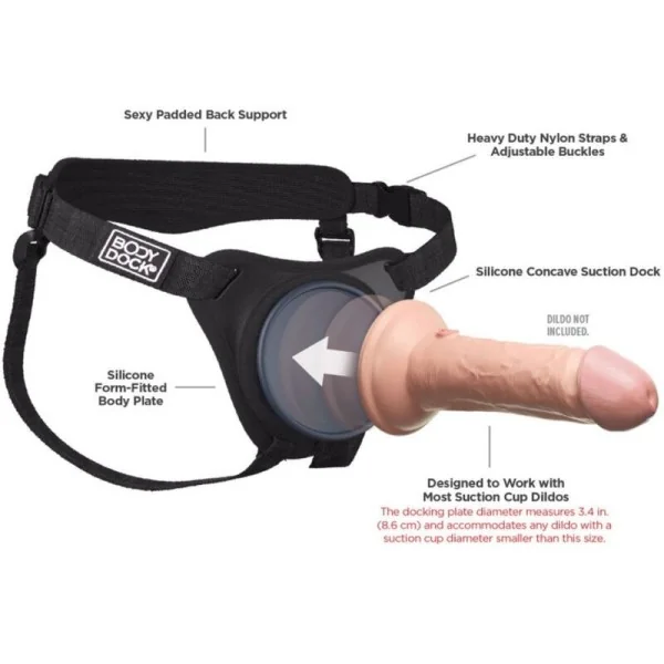 Body Dock Elite-Gurt von Pipedreams kaufen | Fesselliebe