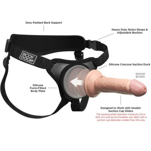 Body Dock Elite Mini-Gurt von Pipedreams kaufen | Fesselliebe