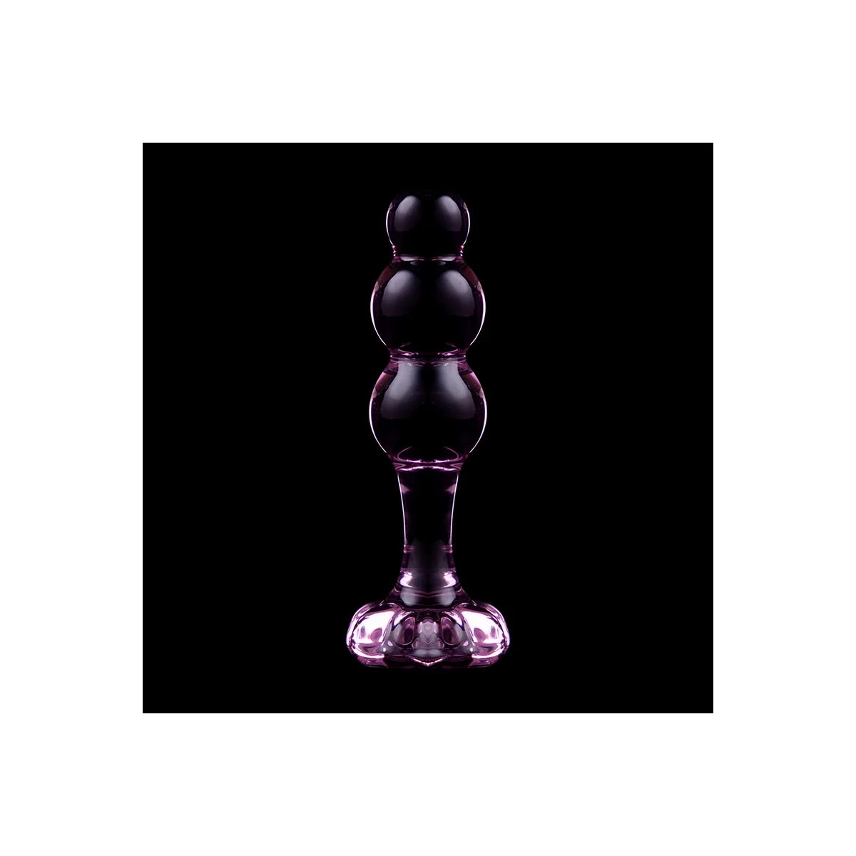 Modell 1 Analplug Borosilikatglas Rosa 10.5 cm -O- 3 cm von Nebula Series By Ibiza kaufen | Fesselliebe