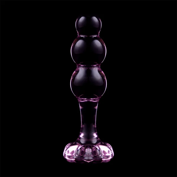 Modell 1 Analplug Borosilikatglas Rosa 10.5 cm -O- 3 cm von Nebula Series By Ibiza kaufen | Fesselliebe