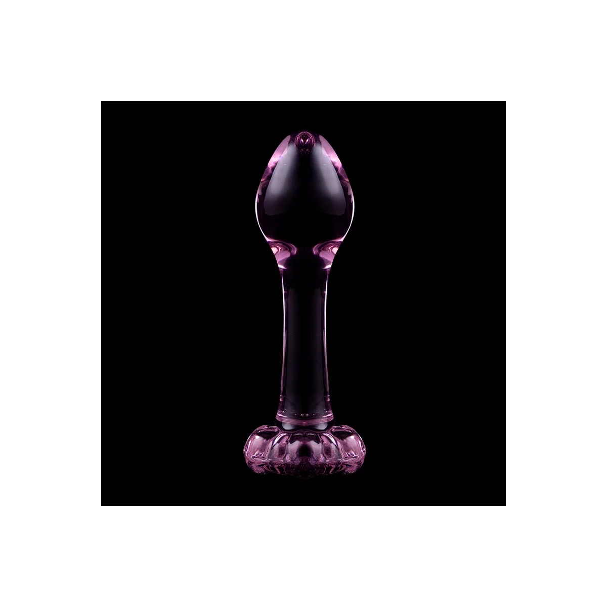 Modell 2 Analplug Borosilikatglas Rosa 11 cm -O- 3.5 cm von Nebula Series By Ibiza kaufen | Fesselliebe