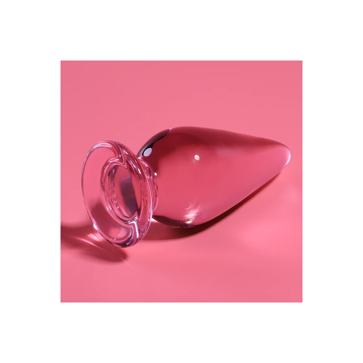 Modell 4 Analplug Borosilikatglas Rosa 11 cm -O- 5 cm von Nebula Series By Ibiza kaufen | Fesselliebe