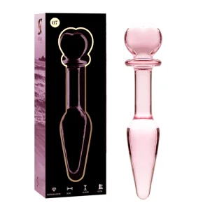 Modell 7 Analplug Borosilikatglas Rosa 13.5 cm -O- 3 cm von Nebula Series By Ibiza kaufen | Fesselliebe