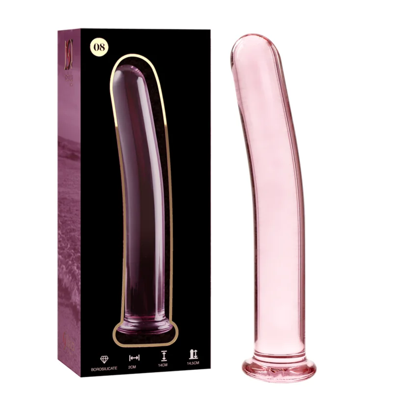 Modell 8 Dildo Borosilikatglas Rosa 14.5 cm -O- 2 cm von Nebula Series By Ibiza kaufen | Fesselliebe