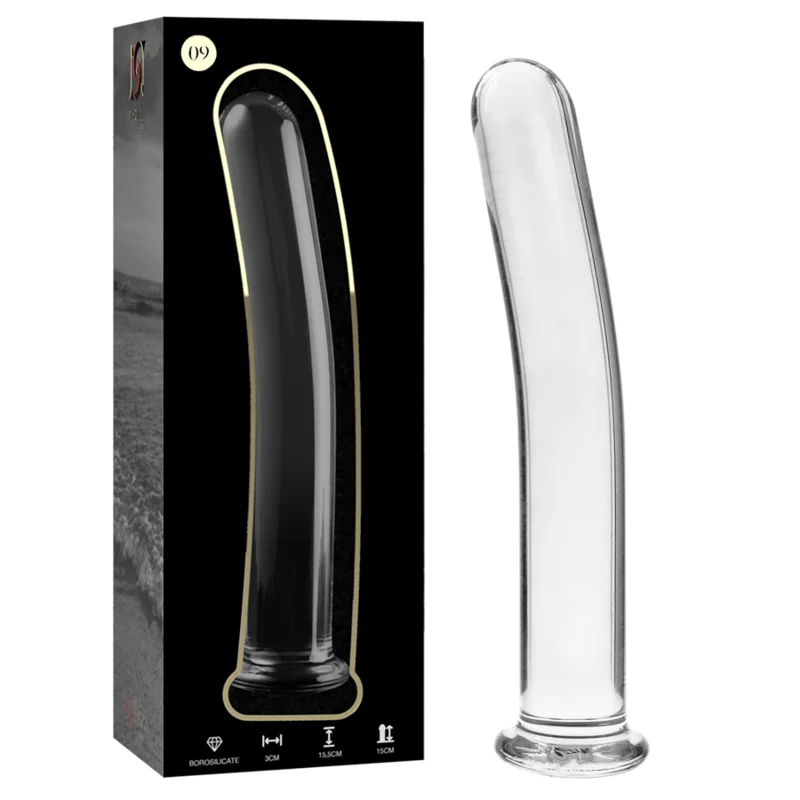 Modell 9 Dildo Borosilikatglas Klar 15.5 cm -O- 2.5 cm von Nebula Series By Ibiza kaufen | Fesselliebe