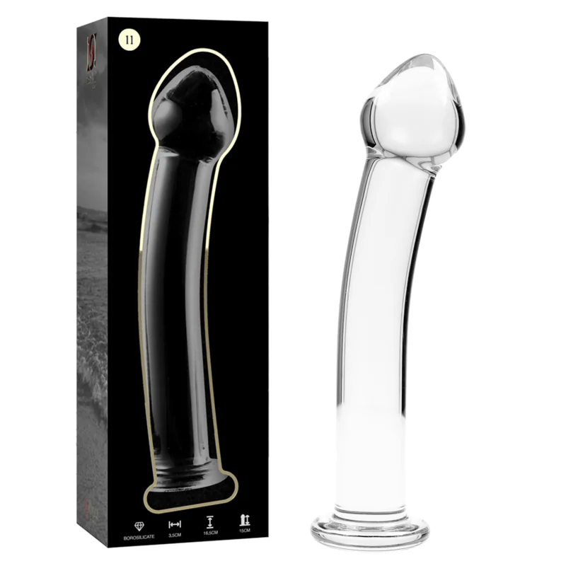 Modell 11 Dildo Borosilikatglas Klar 16 cm -O- 3 cm von Nebula Series By Ibiza kaufen | Fesselliebe