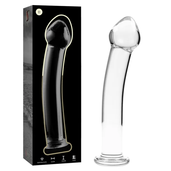Modell 11 Dildo Borosilikatglas Klar 16 cm -O- 3 cm von Nebula Series By Ibiza kaufen | Fesselliebe