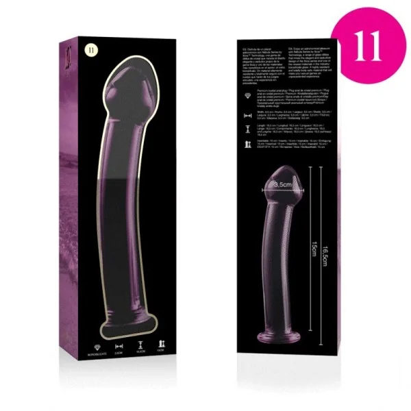 Modell 11 Dildo Borosilikatglas Rosa 16 cm -O- 3 cm von Nebula Series By Ibiza kaufen | Fesselliebe