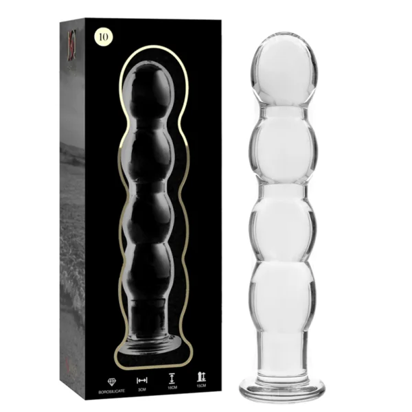 Modell 10 Dildo Borosilikatglas Klar 16.5 cm -O- 3.5 cm von Nebula Series By Ibiza kaufen | Fesselliebe