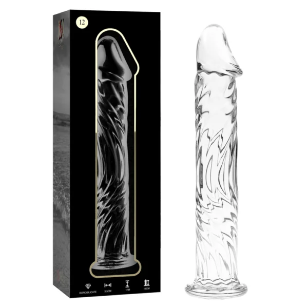 Modell 12 Dildo Borosilikatglas Klar 17 cm -O- 3.5 cm von Nebula Series By Ibiza kaufen | Fesselliebe