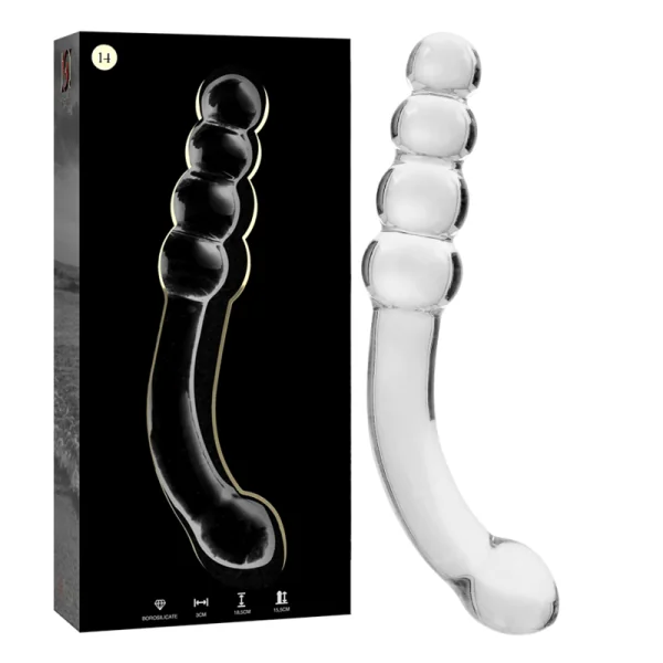 Modell 14 Dildo Borosilikatglas Klar 18.5 cm -O- 3 cm von Nebula Series By Ibiza kaufen | Fesselliebe