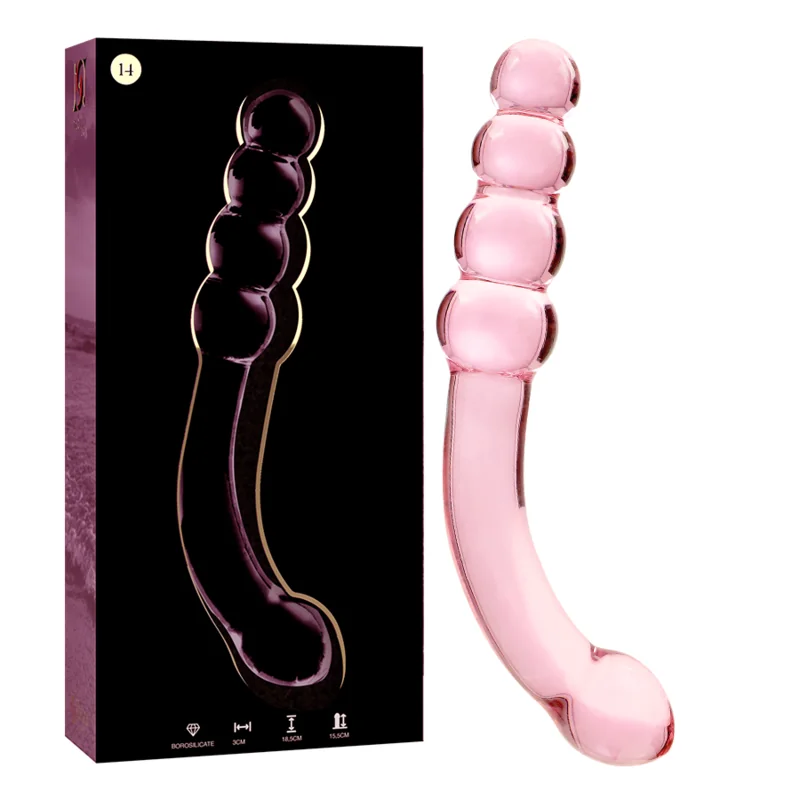 Modell 14 Dildo Borosilikatglas Rosa 18.5 cm -O- 3 cm von Nebula Series By Ibiza kaufen | Fesselliebe