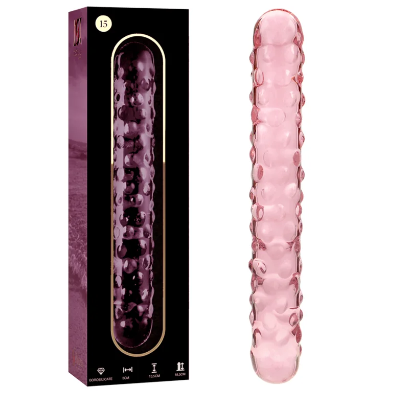 Modell 15 Dildo Borosilikatglas Rosa 18.5 cm -O- 3 cm von Nebula Series By Ibiza kaufen | Fesselliebe