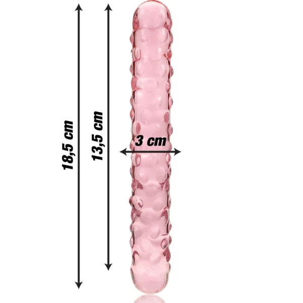 Modell 15 Dildo Borosilikatglas Rosa 18.5 cm -O- 3 cm von Nebula Series By Ibiza kaufen | Fesselliebe