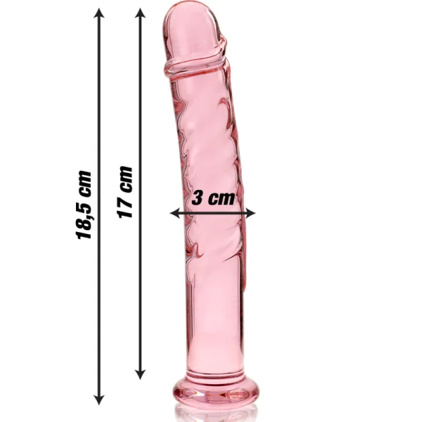Modell 16 Dildo Borosilikatglas Rosa 18.5 cm -O- 3 cm von Nebula Series By Ibiza kaufen | Fesselliebe