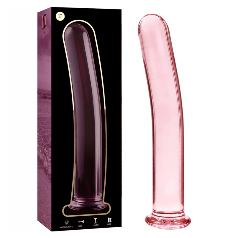 Modell 17 Dildo Borosilikatglas Rosa 18.5 cm -O- 3 cm von Nebula Series By Ibiza kaufen | Fesselliebe