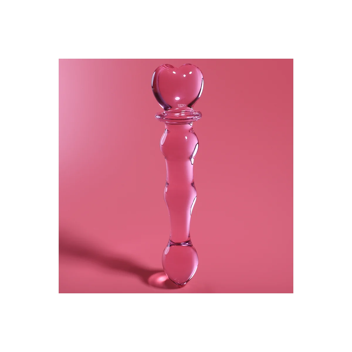 Modell 21 Dildo Borosilikatglas Rosa 20.5 cm -O- 3.5 cm von Nebula Series By Ibiza kaufen | Fesselliebe