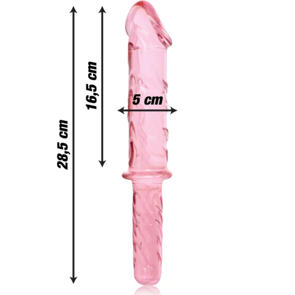 Modell 24 Dildo Borosilikatglas Rosa 28.5 cm -O- 5 cm von Nebula Series By Ibiza kaufen | Fesselliebe