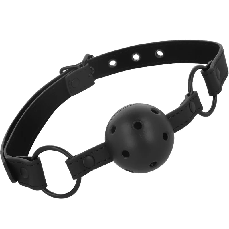 Fetish Ballknebel aus Veganem Leder von Intense Fetish kaufen | Fesselliebe 2