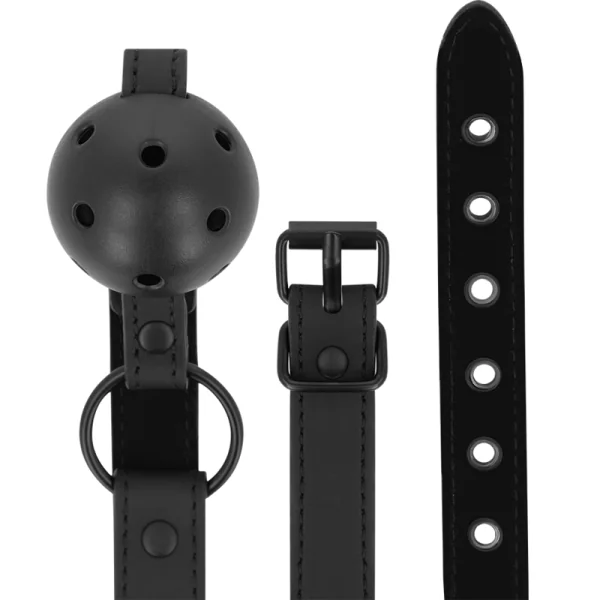 Fetish Ballknebel aus Veganem Leder von Intense Fetish kaufen | Fesselliebe