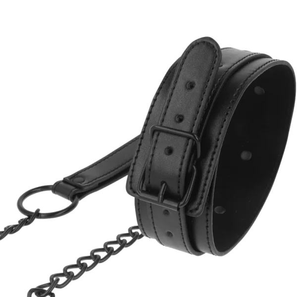Fetish Veganes Lederhalsband von Intense Fetish kaufen | Fesselliebe