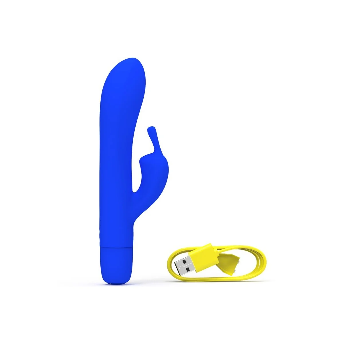 Bwild Bunny Infinite Klassischer wiederaufladbarer Vibrator aus Blauem Silikon von B Swish kaufen | Fesselliebe