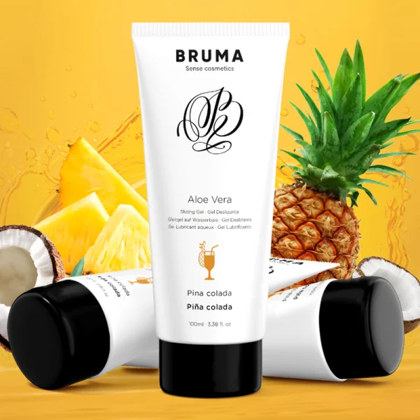 Aloe Vera Gleitgel Pina Colada Geschmack 100 ml von Bruma kaufen | Fesselliebe