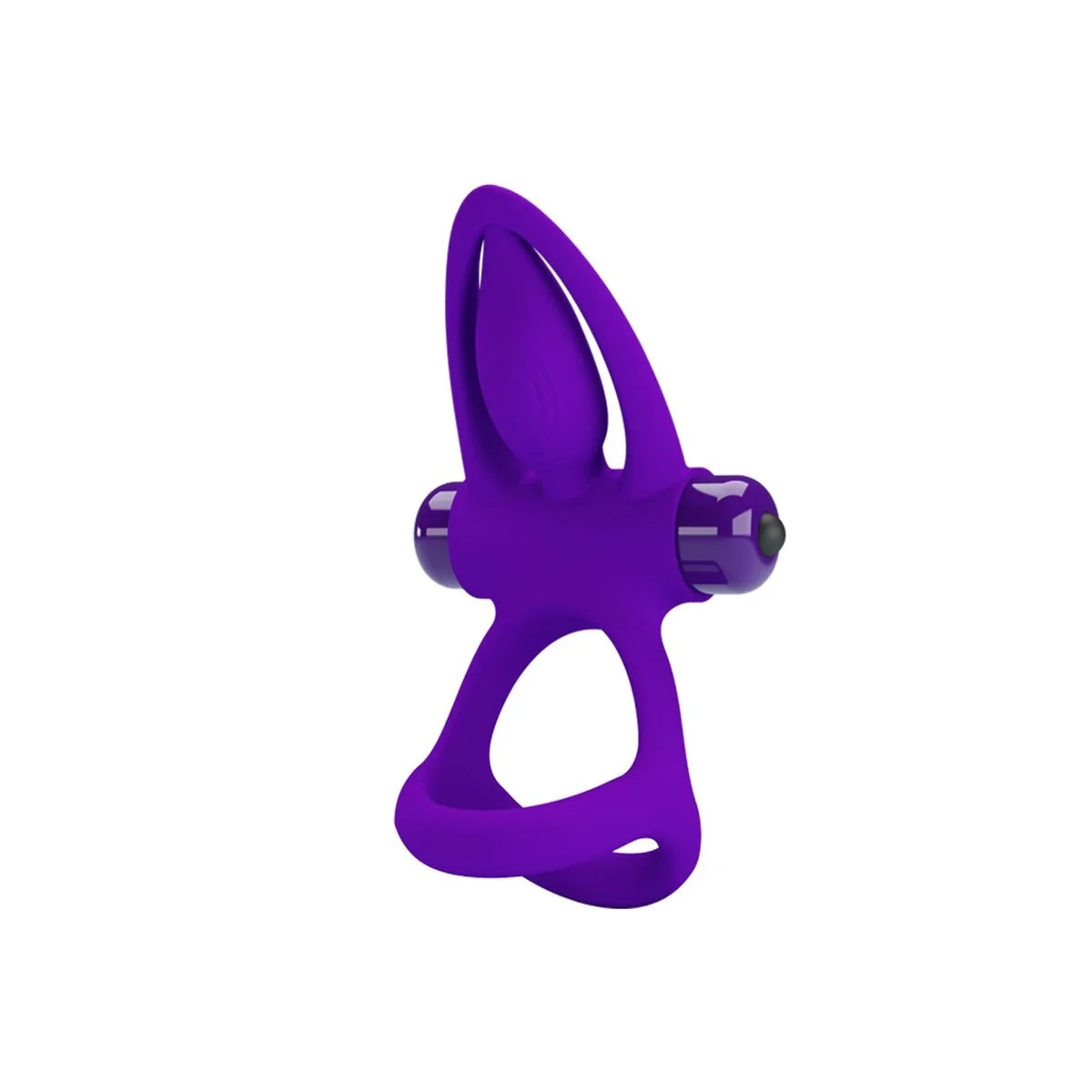 Vibratorring 10 Vibrationen Lila Silikon von Pretty Love Male kaufen | Fesselliebe