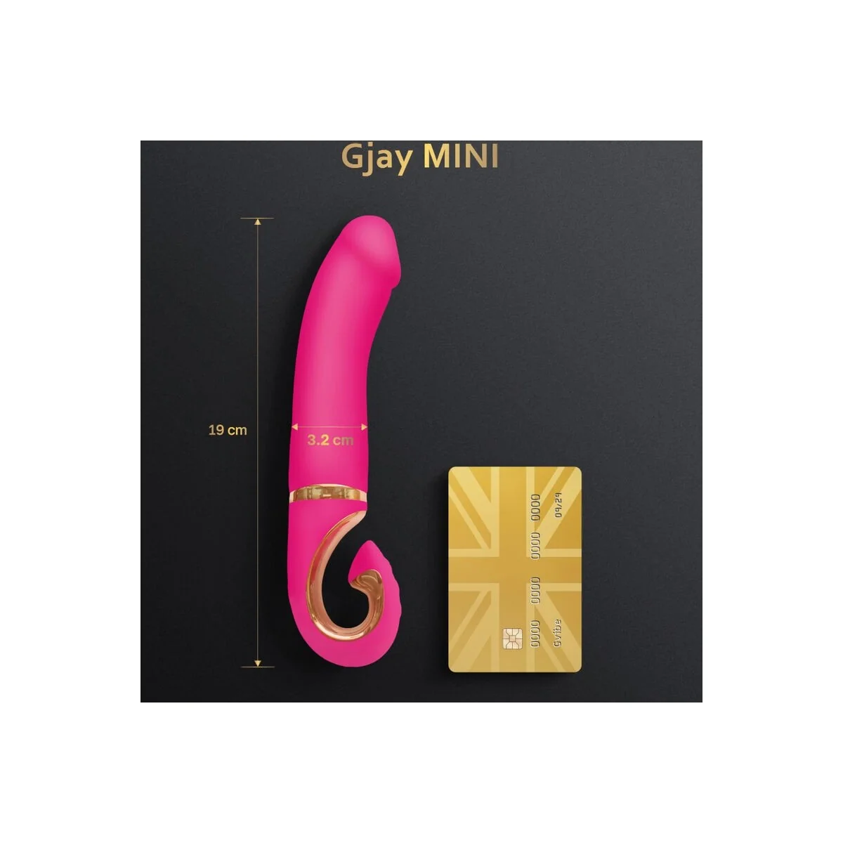 Gjay Mini Rosa Silikonvibrator von G-Vibe kaufen | Fesselliebe