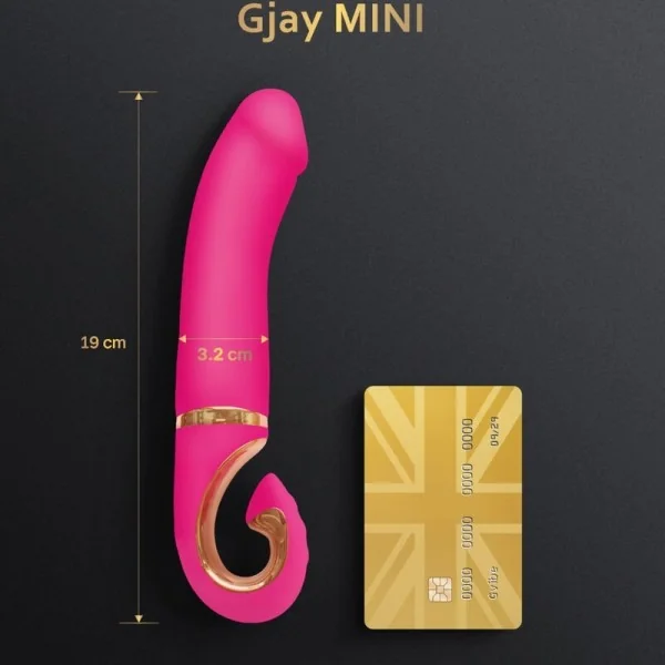 Gjay Mini Rosa Silikonvibrator von G-Vibe kaufen | Fesselliebe