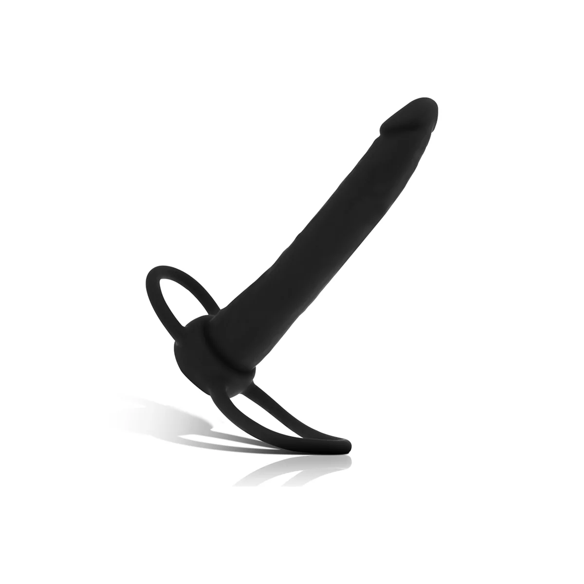 Cobi Onyx Anal Dildo mit Schwanz- und Hodenring 13 cm Silikon von Mythology Fantasy Dildo kaufen | Fesselliebe